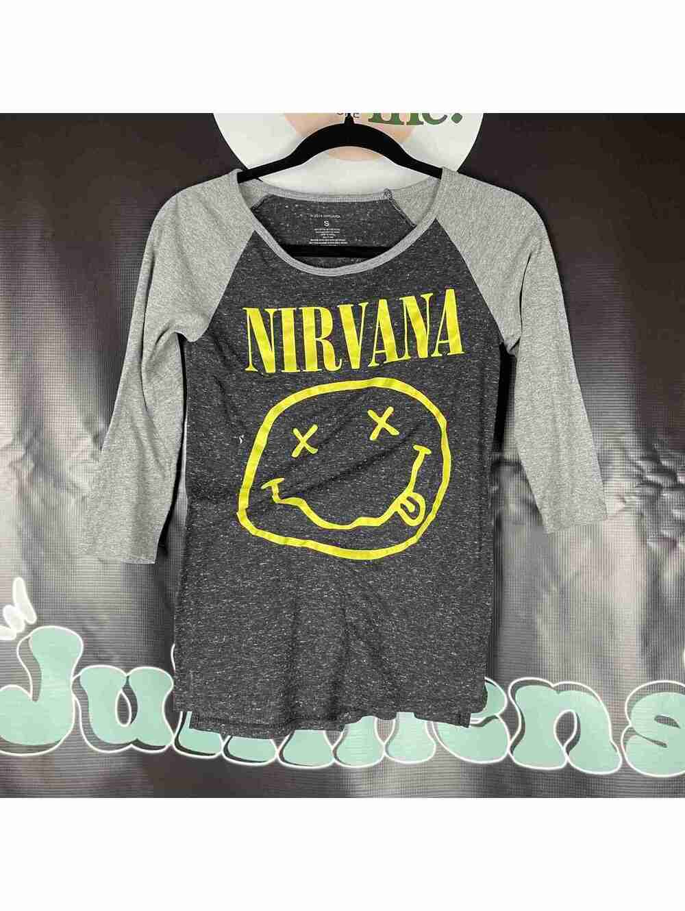 Nirvana Grey Long Sleeve
